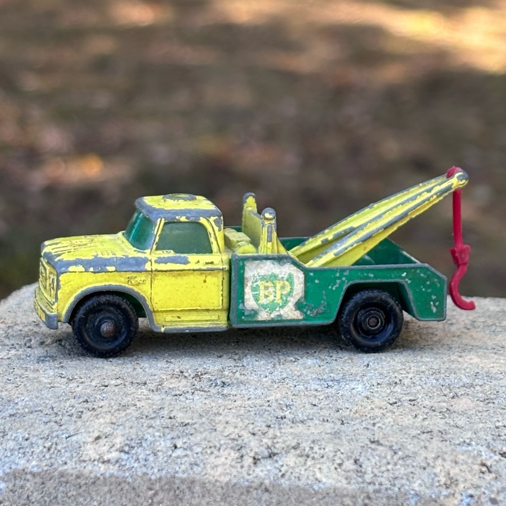 Vintage Lesney Dodge Wreck Truck # 13!